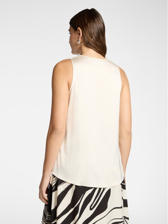 Elena Mirò Elena Mirò Bluzka D112P000032N002 Biały Regular Fit