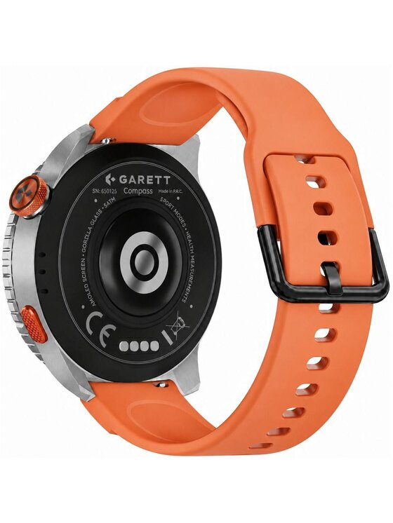 Garett Garett Zegarek 5904238487365-PAY-ORANGE Pomarańczowy