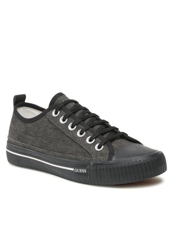 Guess Guess Plátenky New Winners Low FM6NWL ELE12 Čierna