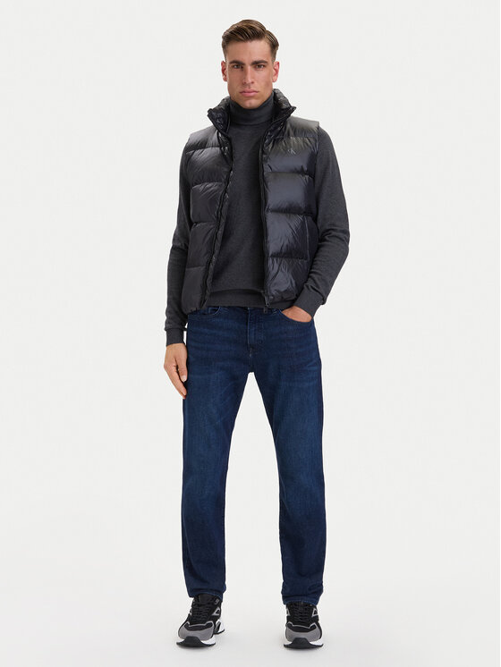 Calvin Klein Jeans Calvin Klein Jeans Kamizelka LV04RH504G Czarny Regular Fit