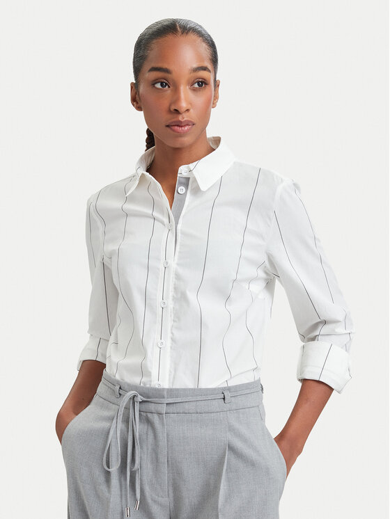 GINO ROSSI GINO ROSSI Camicia 62KLD201 Bianco Regular Fit