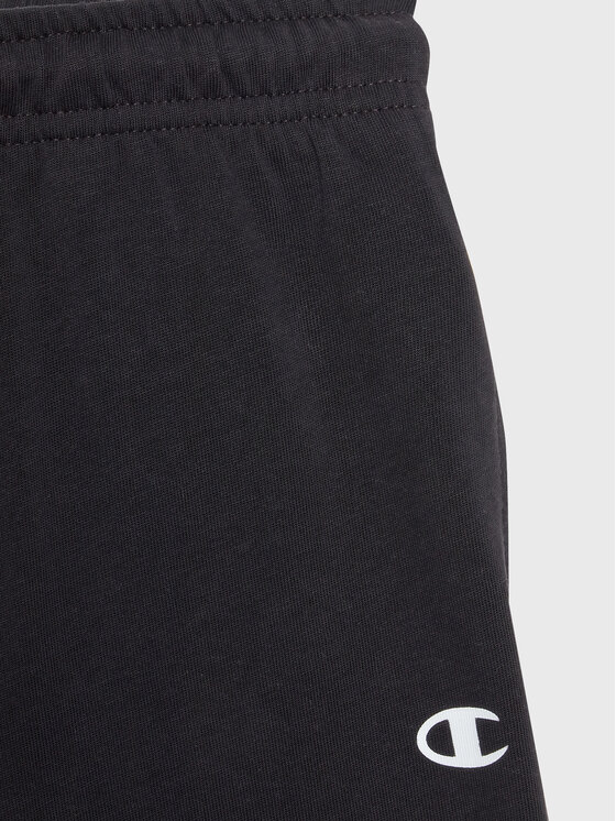 Champion Champion Szorty sportowe 306027 Czarny Regular Fit