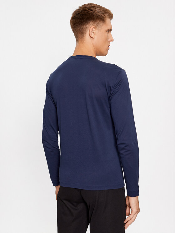 EA7 Emporio Armani EA7 Emporio Armani Hosszú ujjú 6RPT20 PJM9Z 1554 Sötétkék Regular Fit