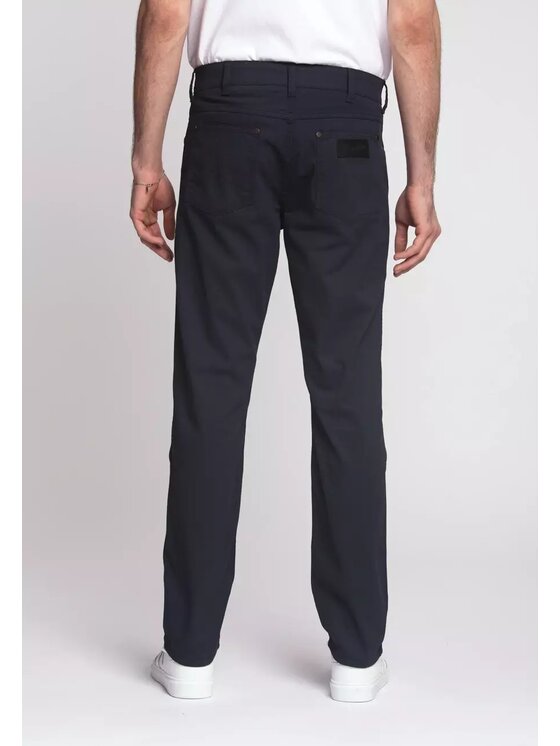 Wrangler Wrangler Pantaloni di tessuto GREENSBORO Blu Straight Fit