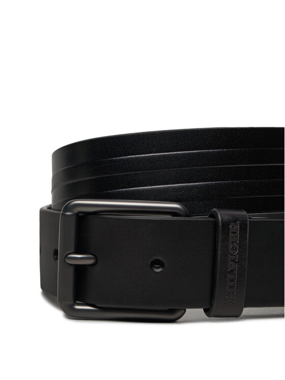 Tommy Hilfiger Tommy Hilfiger Cintura da uomo AM0AM13021 Nero