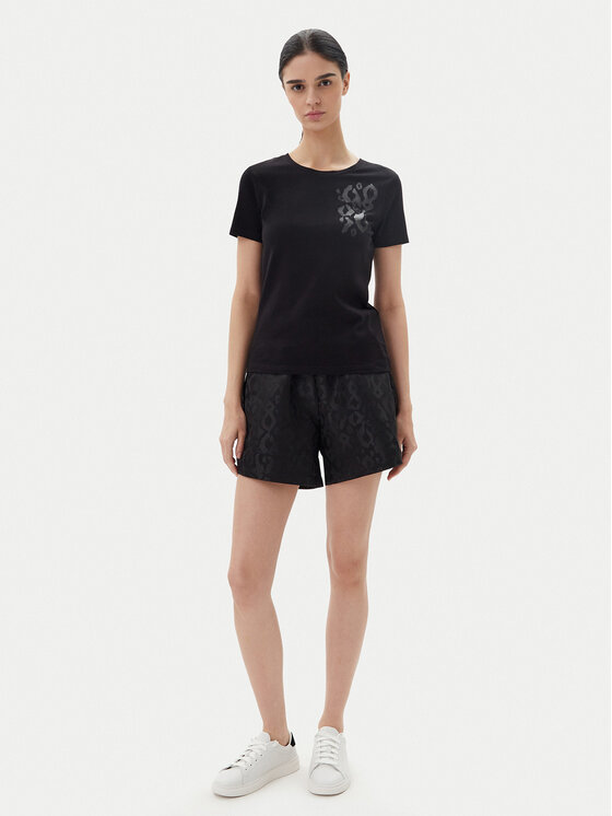 EA7 Emporio Armani EA7 Emporio Armani T-Shirt 7W000133 AF10373 UC001 Černá Regular Fit