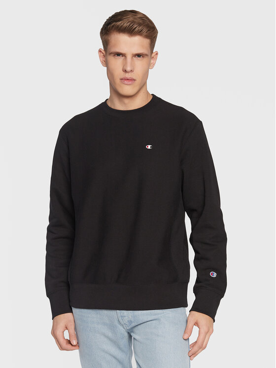 Felpa Logo 217977 Nero Regular Fit