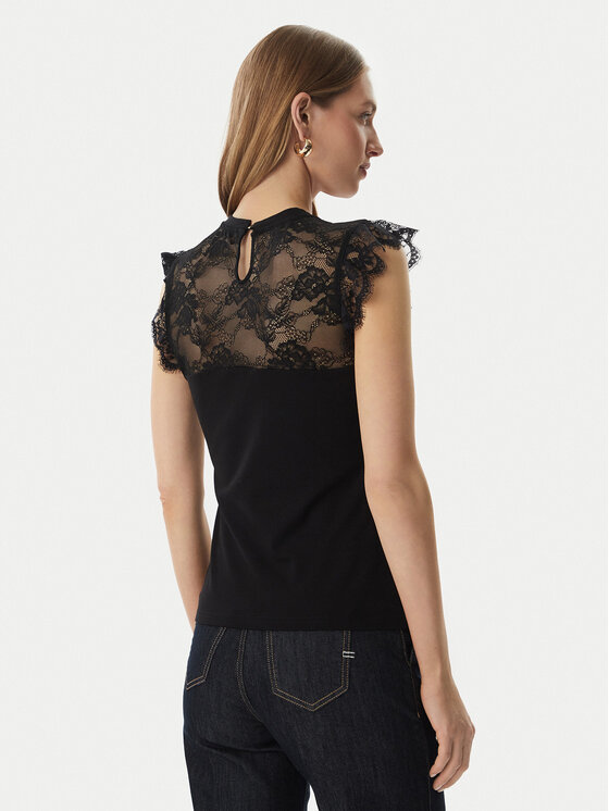 Morgan Morgan Bluse 261-DLIVE Schwarz Regular Fit