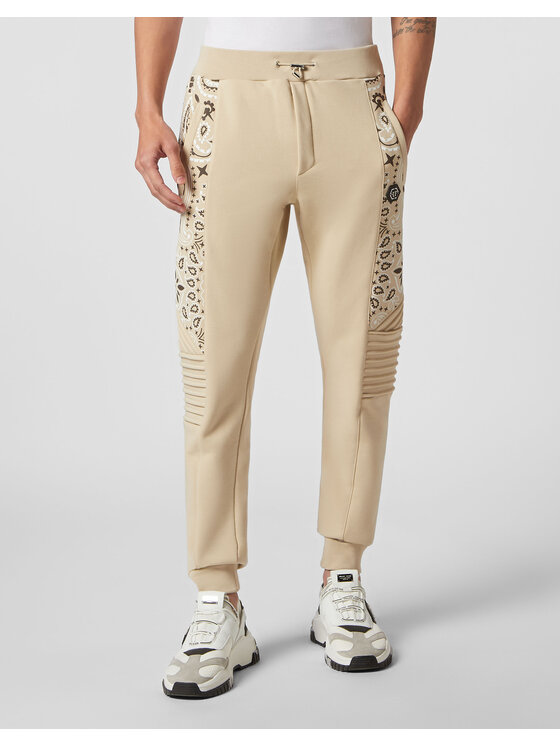 PHILIPP PLEIN PHILIPP PLEIN Joggers kalhoty 1871 Béžová Jogger Fit