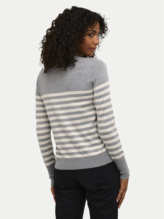Kaffe Kaffe Maglione Lizza 10509065 Grigio Regular Fit