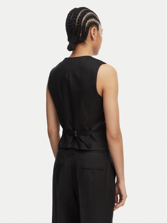 Weekend Max Mara Weekend Max Mara Prsluk za odijelo Pace 2615151012 Crna Regular Fit