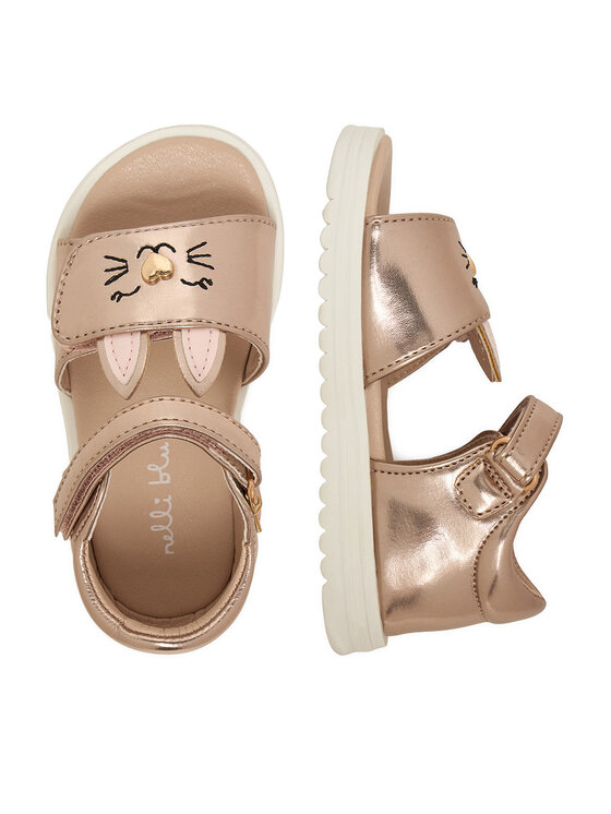 Nelli Blu Nelli Blu Sandalen CM220813-1A Goldfarben