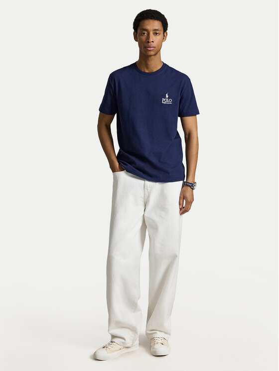 Polo Ralph Lauren Polo Ralph Lauren T-krekls 710981136009 Tumši zils Regular Fit