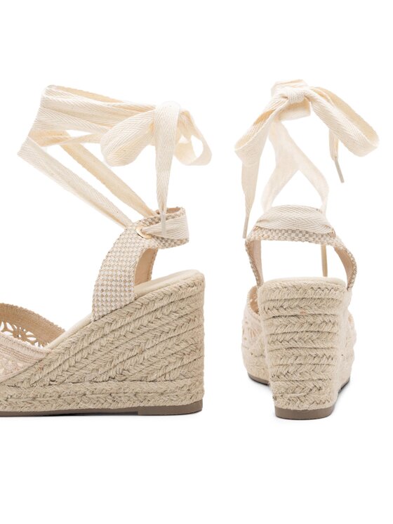 DeeZee DeeZee Espadryle WSS-100722-01 Beżowy