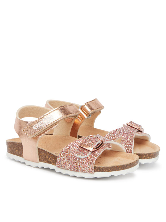 Geox Geox Sandály J Adriel Girl J028MC 0BNEW C8124 M Růžová