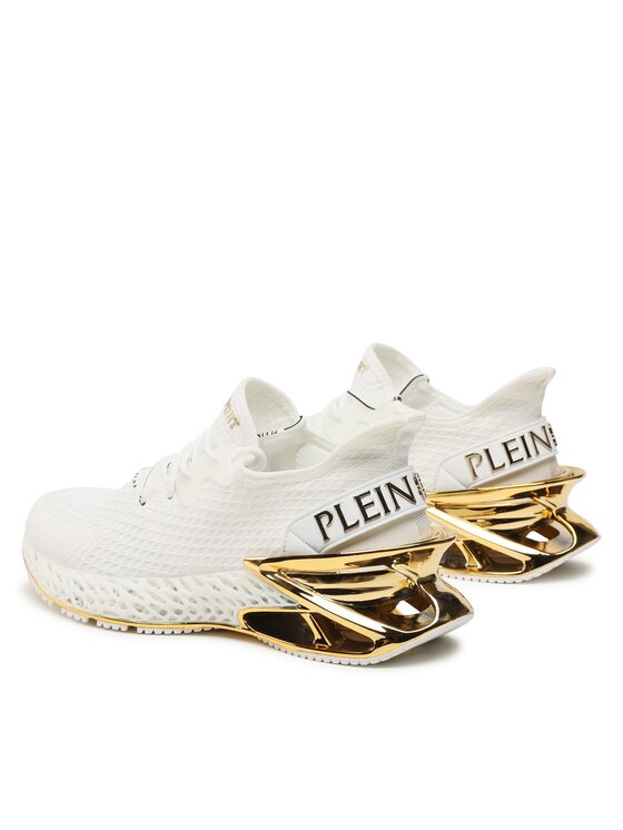 Plein Sport Plein Sport Sneakersy The Scratch FABS USC0335 PTE003N Bílá