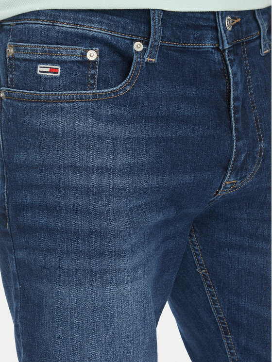 Tommy Jeans Tommy Jeans Traperice DM0DM21032 Plava Tapered Fit