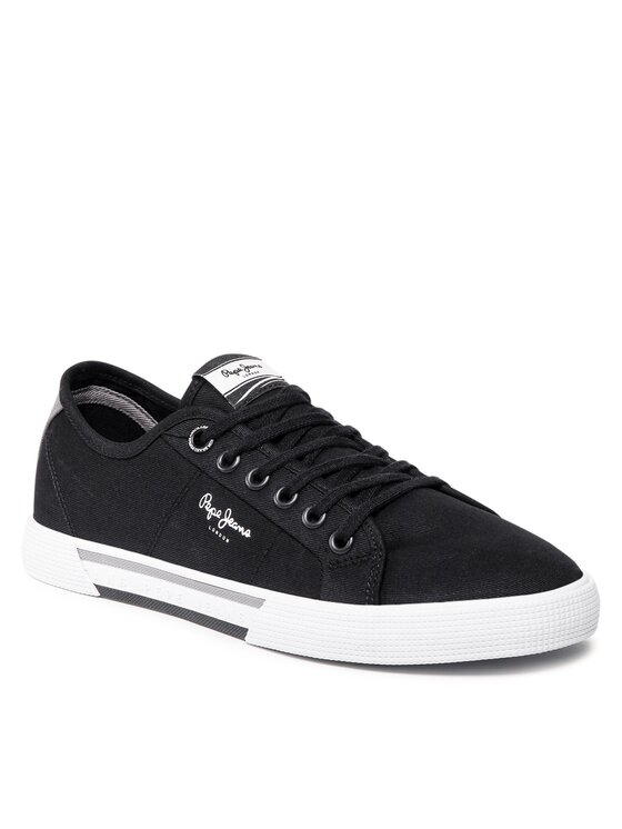 Pepe Jeans Pepe Jeans Tenisówki Brady Men Basic PMS30816 Czarny