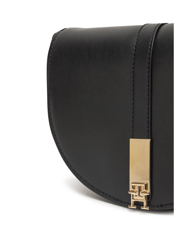 Tommy Hilfiger Tommy Hilfiger Táska Heritage Saddle Bag AW0AW17164 Fekete