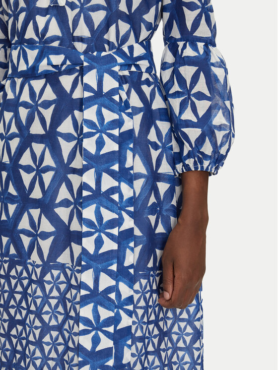 Iconique Iconique Φόρεμα καλοκαιρινό IC25-089 Μπλε Relaxed Fit