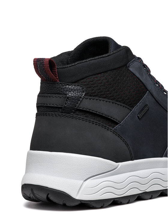 Geox Geox Schnürschuhe U Spherica 4X4 B Abx U26FDA 0FF6K C4064 Dunkelblau