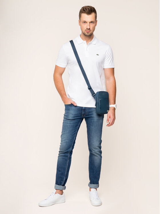 Lacoste Džinsai HH7510 Tamsiai mėlyna Slim Fit • Modivo.lt