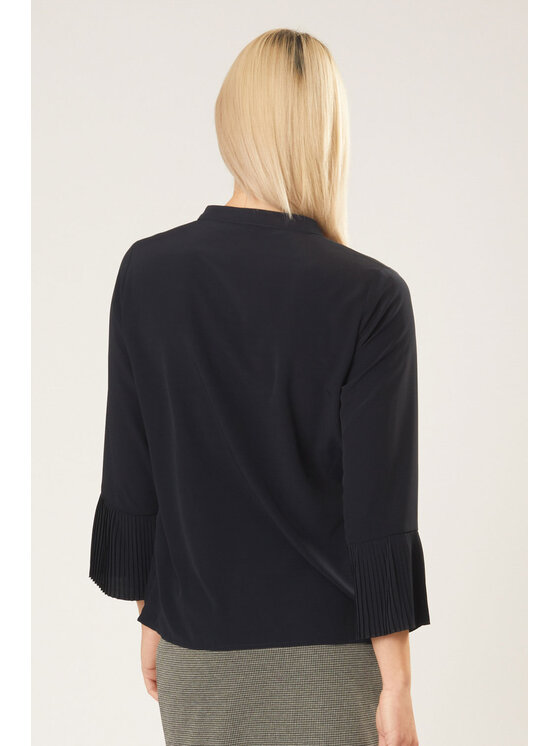 QUIOSQUE QUIOSQUE Halenka ADELA SHIRT Tmavomodrá Regular Fit
