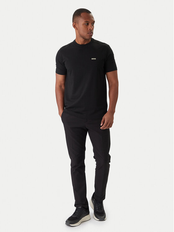 BOSS BOSS Tricou 50506373 Negru Regular Fit