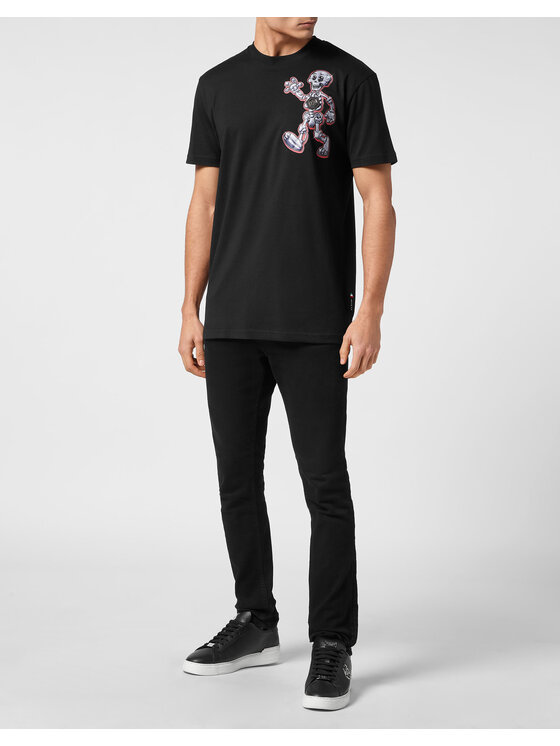PHILIPP PLEIN PHILIPP PLEIN T-Shirt 15299 Czarny Regular Fit