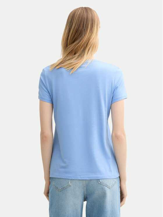 Tom Tailor Denim Tom Tailor Denim Tričko 1045417 Modrá Regular Fit