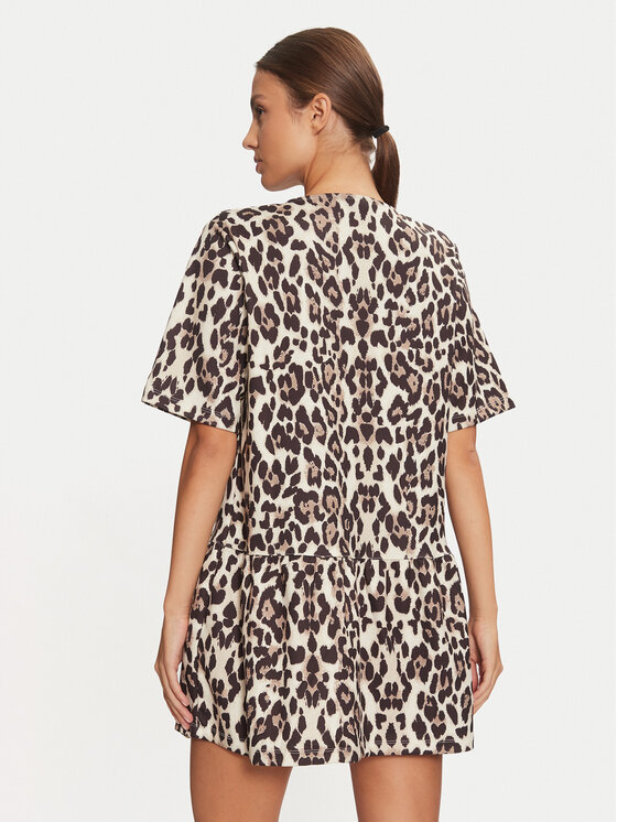 Gina Tricot Gina Tricot Haljina za svaki dan 24447 Smeđa Regular Fit