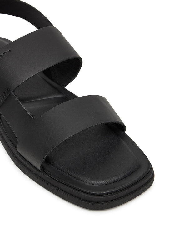 Calvin Klein Calvin Klein Sandale Back Strap W/ Buckle HM0HM01736 Crna