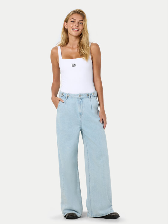 Noisy May Noisy May Traperice 27033285 Plava Wide Leg