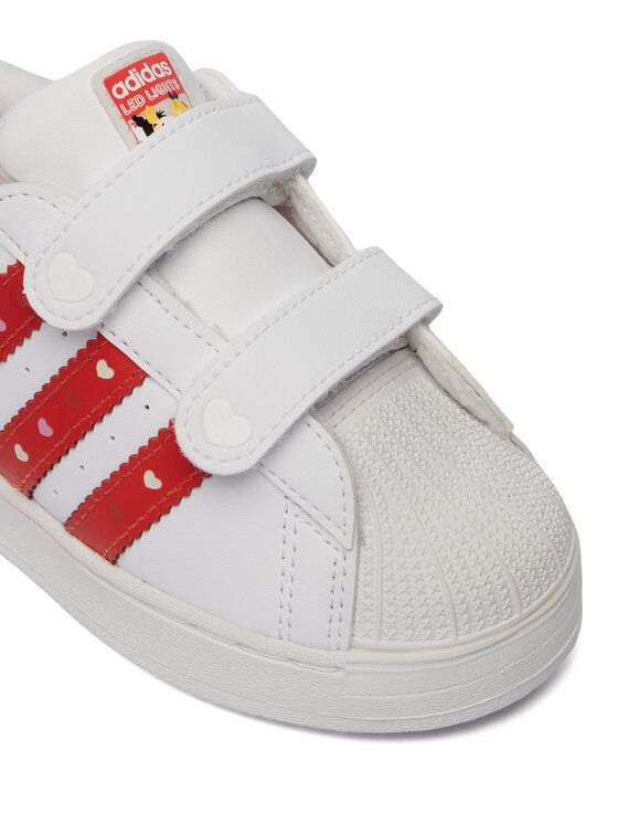 adidas adidas Sneakersy Superstar Led Lights Cf I KK1294 Biela