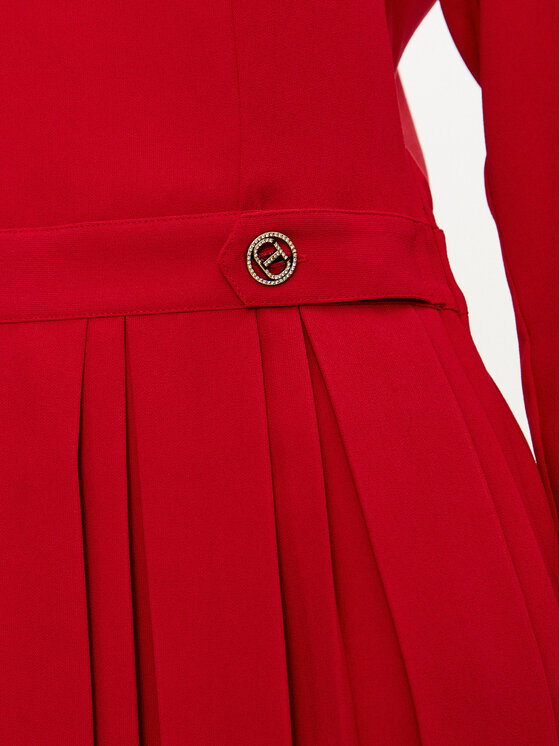 TWINSET TWINSET Kleid für den Alltag 242TT2171 Rot Loose Fit