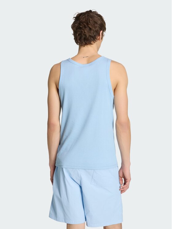 adidas adidas Tank top 164740 Niebieski jasny Regular Fit