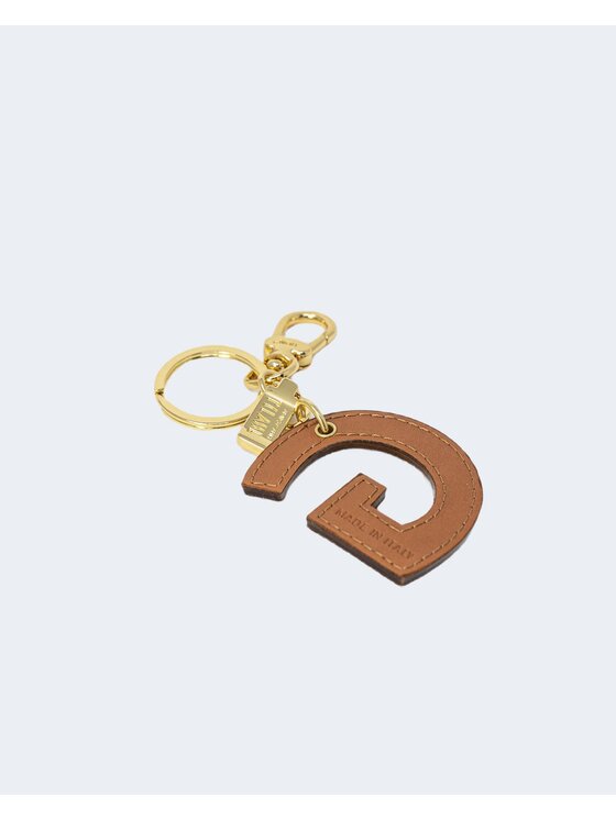 Alviero Martini Prima Classe Alviero Martini Prima Classe Portachiavi LETTERA G Beige