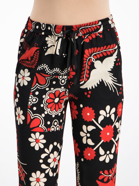 Pantaloni di tessuto RR0RBB05 Multicolore Regular