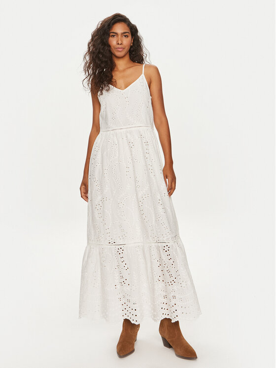 YAS YAS Nyári ruha Luma 26032686 Fehér Regular Fit
