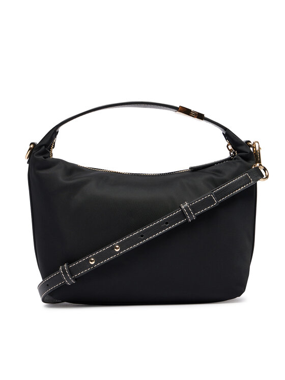 Tommy Hilfiger Tommy Hilfiger Ročna torba Th Go Crossover Nylon AW0AW18164 Črna