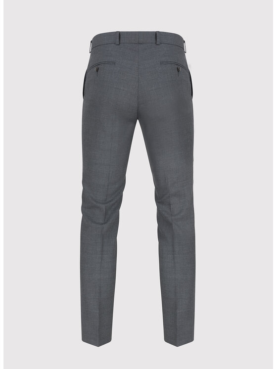 Pako Lorente Pako Lorente Spodnie garniturowe P23WP-6G-006 Szary Slim Fit