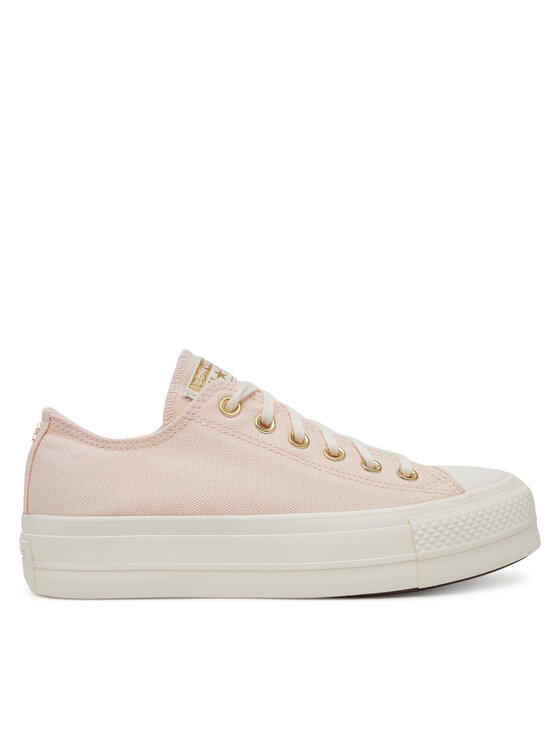 Converse Converse Trampki Chuck Taylor All Star Lift Platform Gold A12584C Różowy