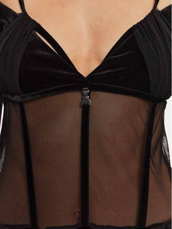Patrizia Pepe Patrizia Pepe κορμάκι 2M4400/J230-K103 Μαύρο Regular Fit