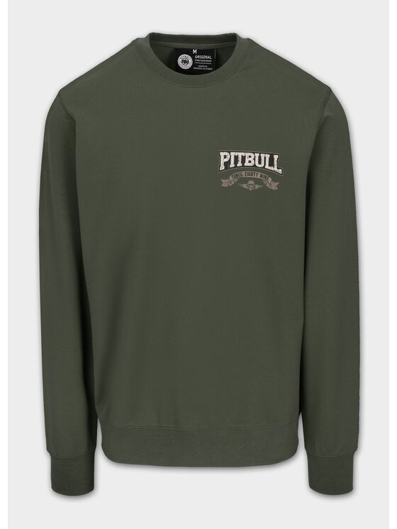 PITBULL PITBULL Bluza TROUBLEMAKER Zielony Regular Fit