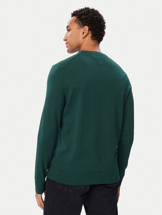 Tommy Hilfiger Tommy Hilfiger Kampsun Essential Ssnl MW0MW39999 Roheline Regular Fit