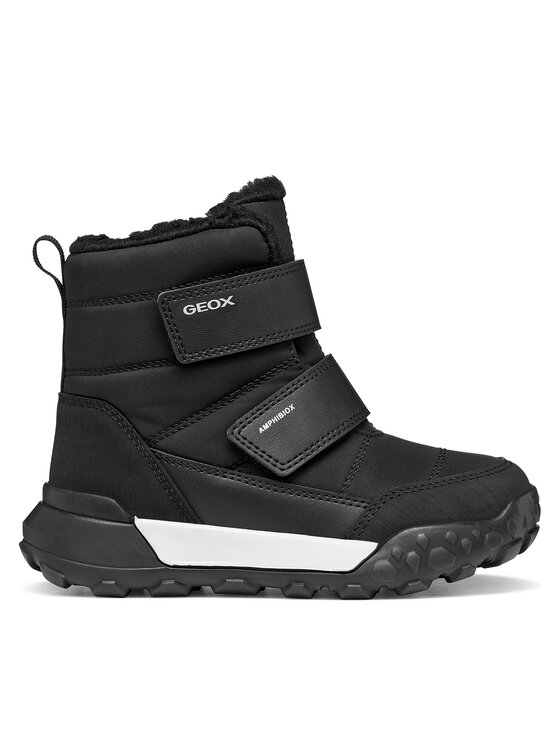 Geox Geox Апрески J Trekkyup Boy B Abx J66MBA 0FU54 C9999 S Черен
