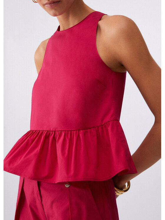 Liu Jo Liu Jo Bluzka WA6365T485391955 Czerwony Regular Fit