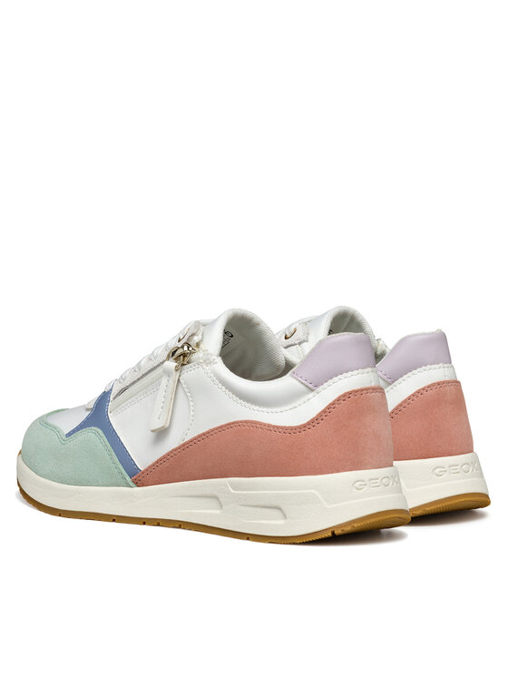 Geox Geox Sneakersy D Bulmya D36NQB 01122 C1548 Biela
