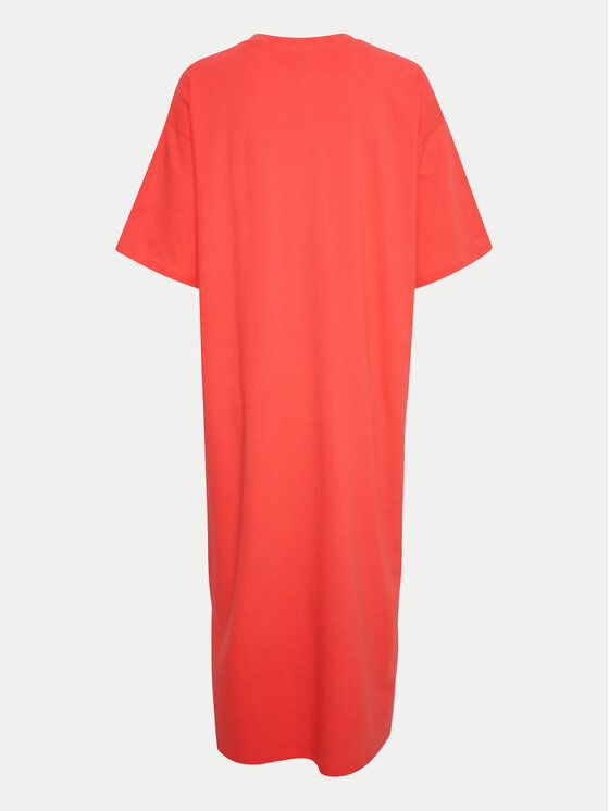 Kaffe Kaffe Každodenné šaty Edna 10507351 Červená Loose Fit