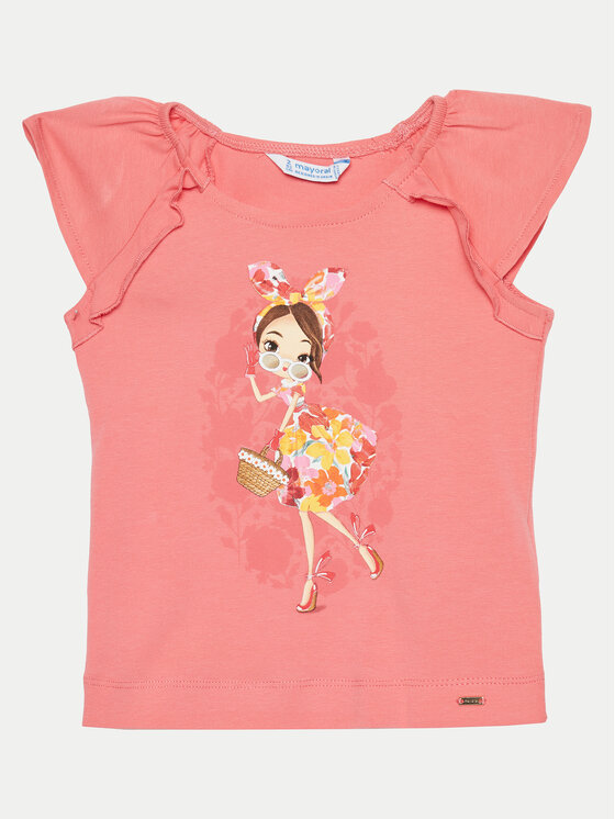 Mayoral Mayoral Blusa 3001 Rosa Regular Fit